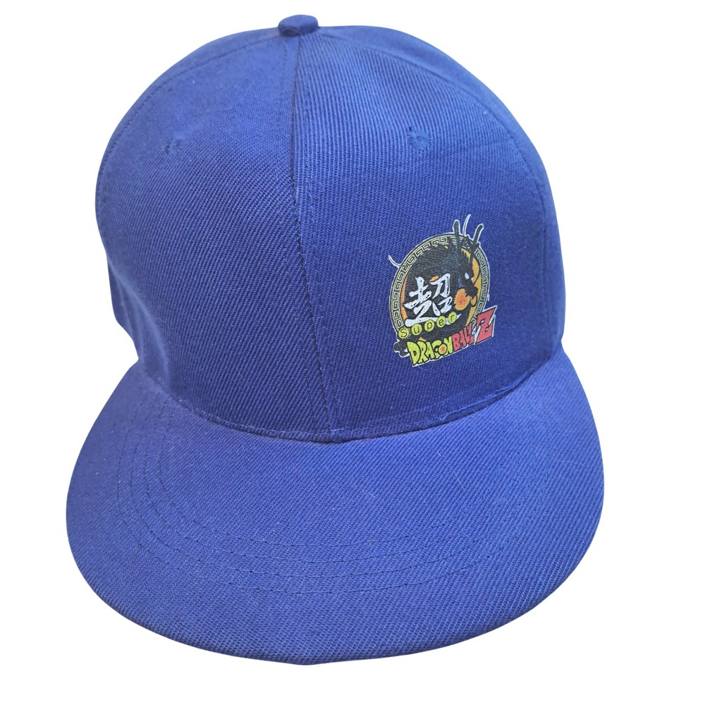 Dragon‎ Ball Z Super Shenron Anime Hat Royal Blue Snapback OSFM Comics Accessory